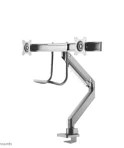 Neomounts NM-D775DXSILVER Monitorarm 10-32" - gasveer - Topfix - 180°-stop - Afbeelding 3