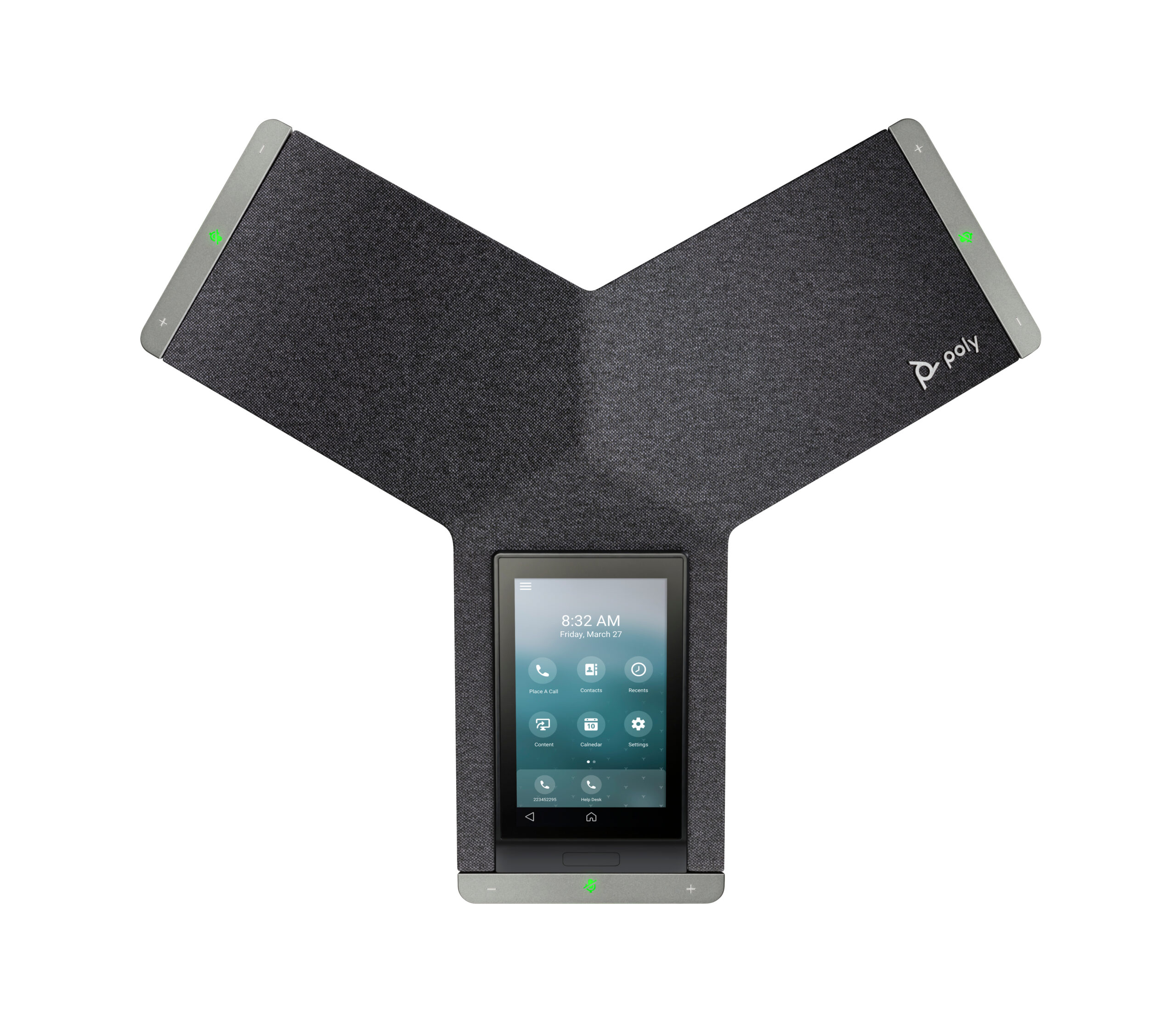 HP Poly Trio C60 IP-conferentietelefoon, volledige radio en PoE-ondersteuning - Afbeelding 5