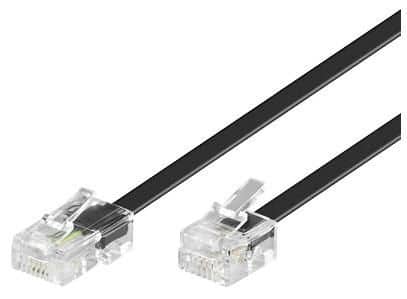 Microconnect MPK451S telefoonkabel 1 m Zwart