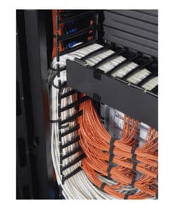 APC NetShelter SX 42U 750mm brede x 1200mm diepe netwerkbehuizing met zijden, zwart - Afbeelding 8