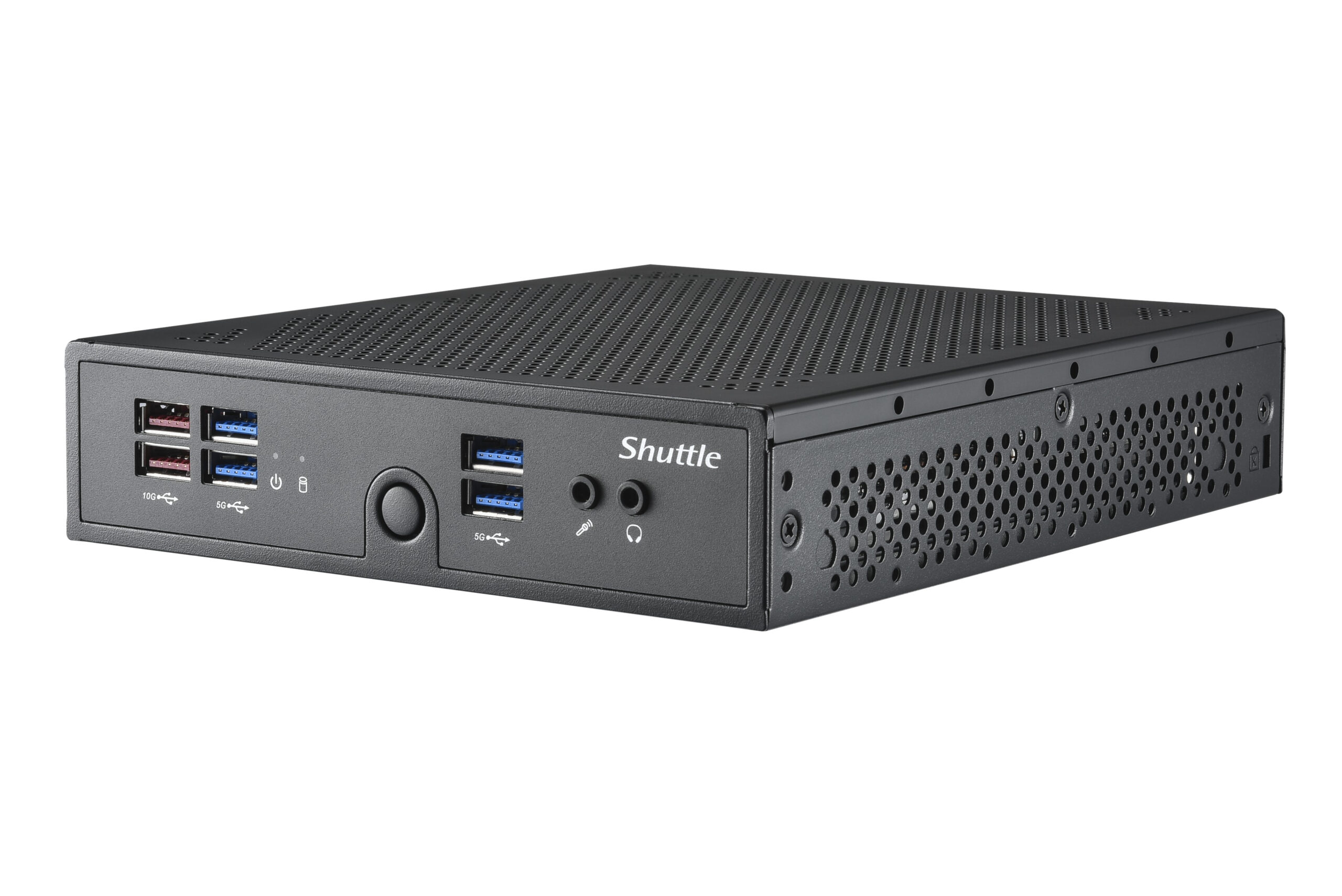 Shuttle XPC slim Barebone DS50U5, i5-1335U, 2x LAN (1x 2.5Gbit ,1x 1Gbit), 1xCOM,1xHDMI,1xDP, 1x VGA, ventilatorloos , 24/7 permanent gebruik - Afbeelding 5
