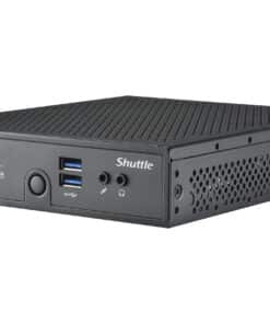 Shuttle XPC slim Barebone DS50U3, Intel i3-1315U, 2x LAN (1x 2.5Gbit,1x 1Gbit), 1xCOM,1xHDMI,1xDP, 1x VGA, ventilatorloos, 24/7 permanent gebruik - Afbeelding 5