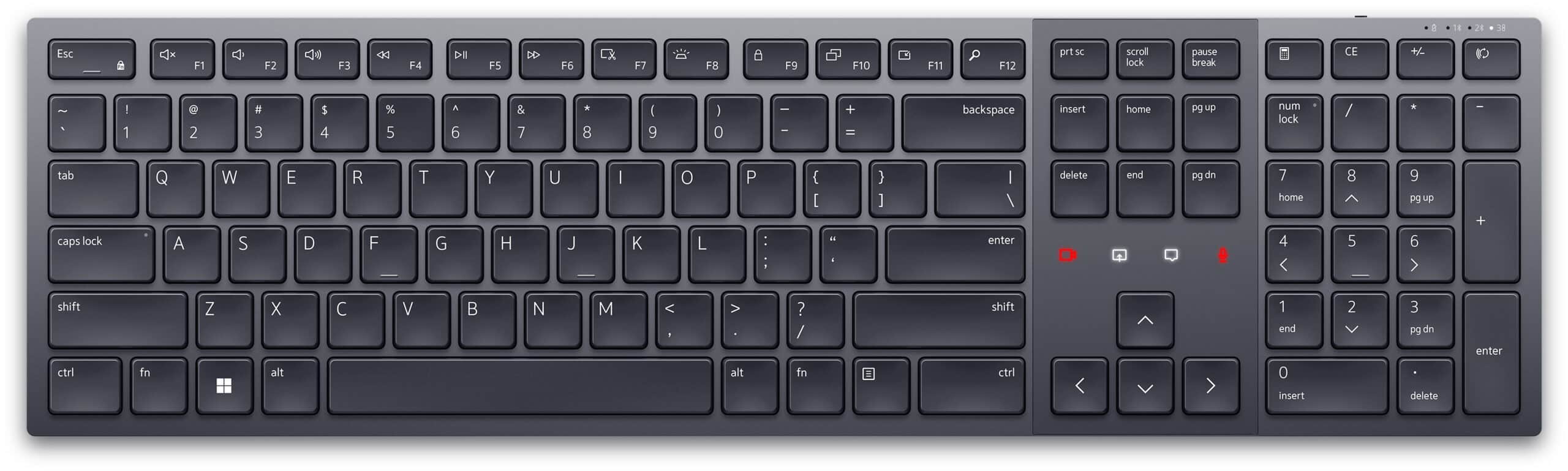 DELL Pro Premium samenwerkingstoetsenbord - KB900 - Belgisch (AZERTY) - Afbeelding 2