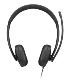 Lenovo VoIP Headset 5000 Bedraad Hoofdband Kantoor/callcenter USB Type-C Zwart