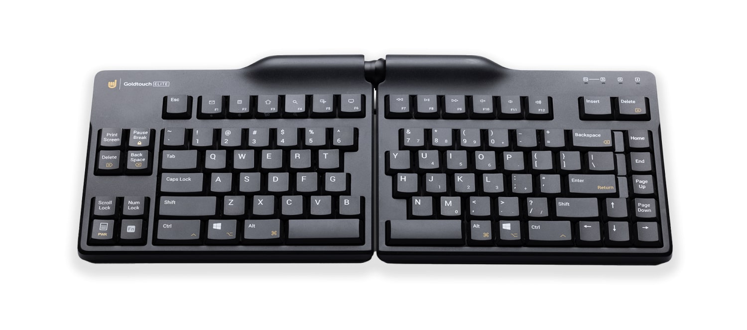 BakkerElkhuizen Goldtouch Elite US Qwerty - Afbeelding 2