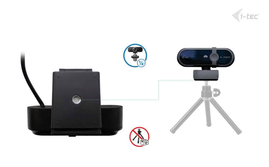 i-tec SOLOMON 100 1080p Webcam - Afbeelding 6