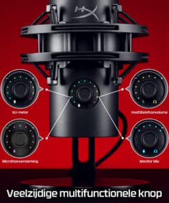HyperX QuadCast 2 S - USB-microfoon (zwart) - Afbeelding 8