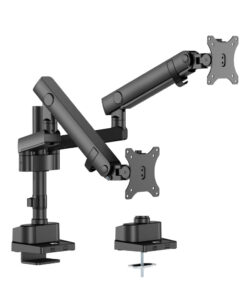 ACT Monitorarm 35" office solid pro, mechanische veer, 2 schermen