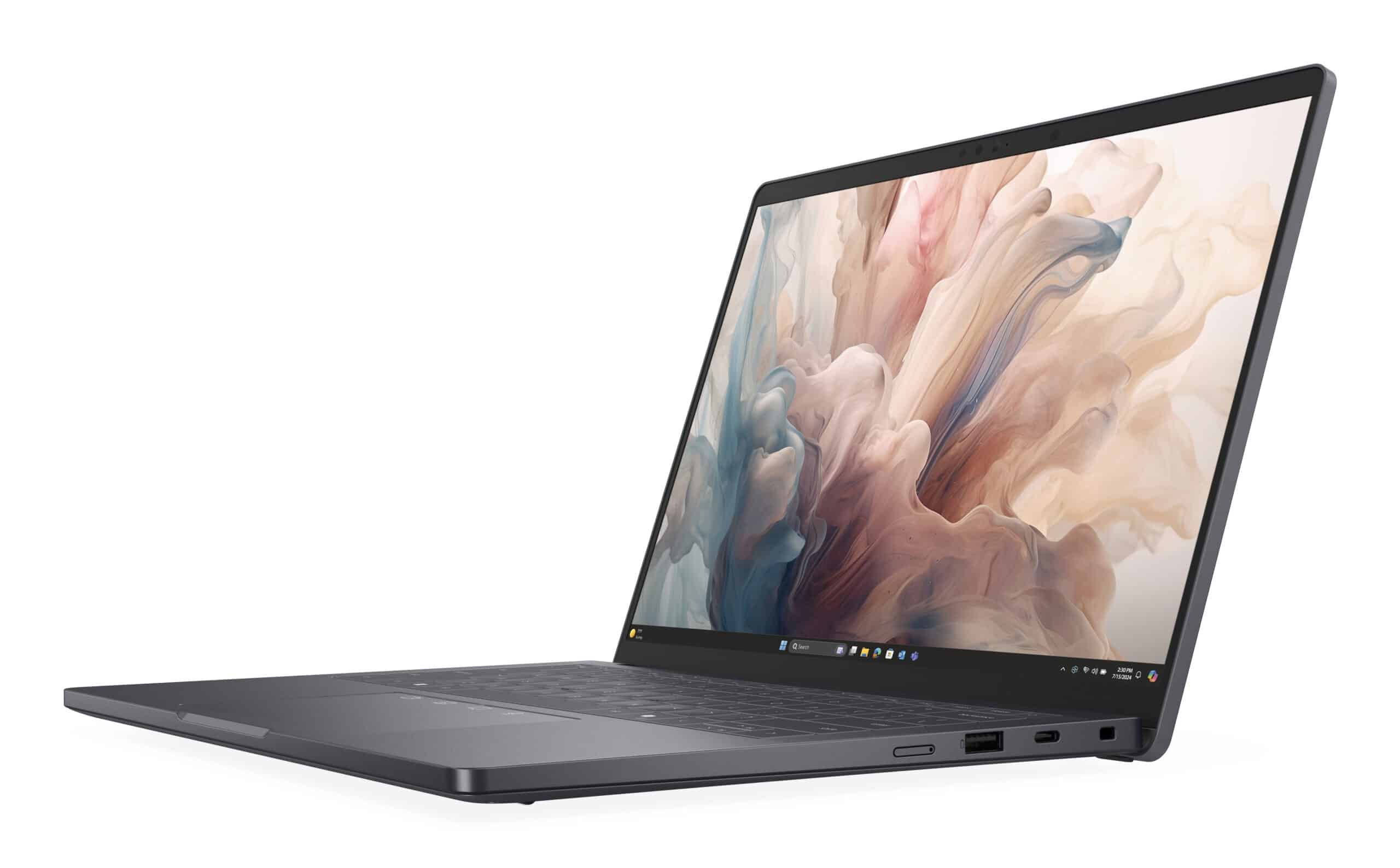 DELL Pro 14 Premium PA14250 Copilot+ PC Intel Core Ultra 7 268V Laptop 35,6 cm (14") Full HD+ 32 GB LPDDR5x-SDRAM 512 GB SSD Wi-Fi 7 (802.11be) Windows 11 Pro Belgisch Grijs - Afbeelding 3