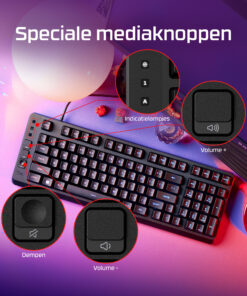 HyperX Eve 1800 - gamingtoetsenbord