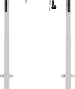 iiyama MD-WLIFT2031-W1 flat panel bureau steun 2,67 m (105") Vloer Wit