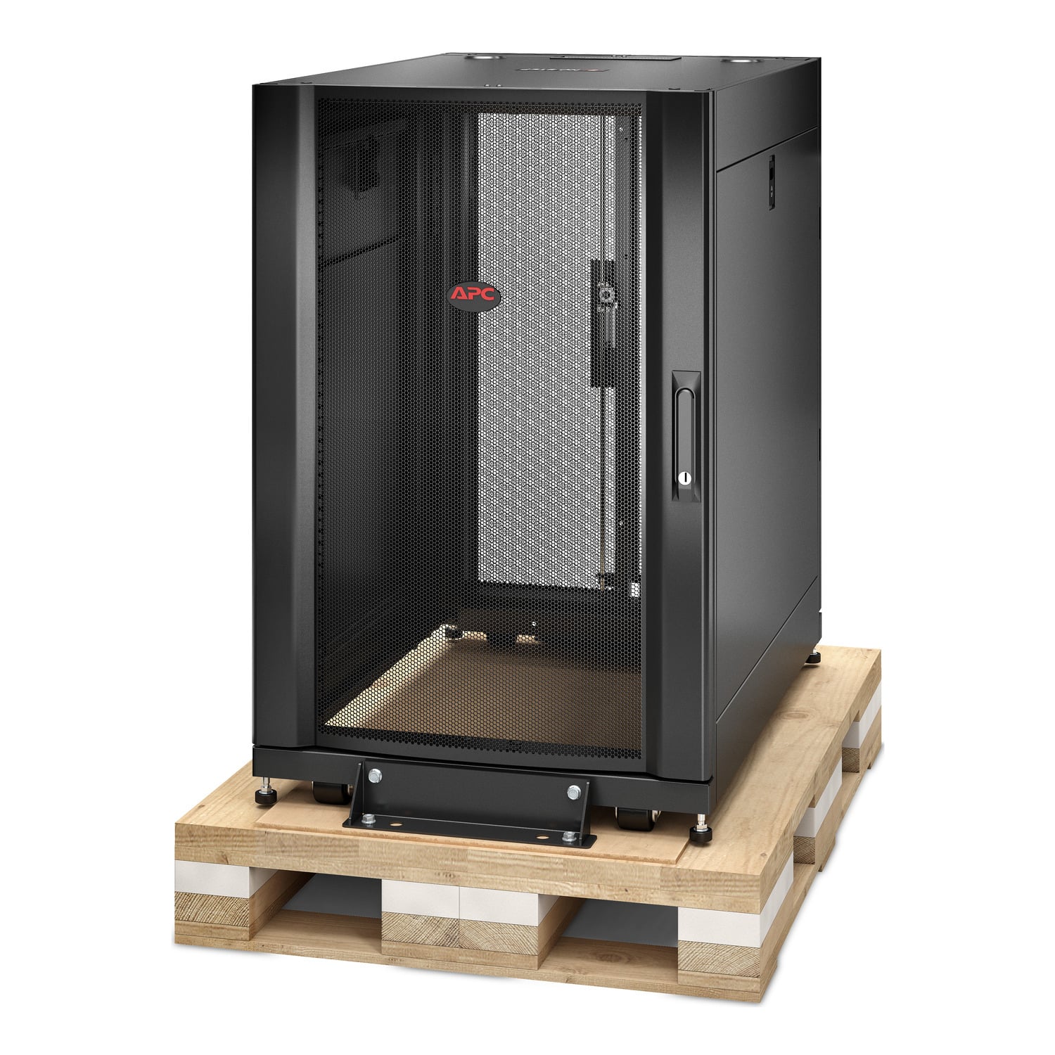 APC NetShelter SX 18U Server Rack Enclosure 600mm x 900mm w/ Sides Black Shock Packaging - Afbeelding 3