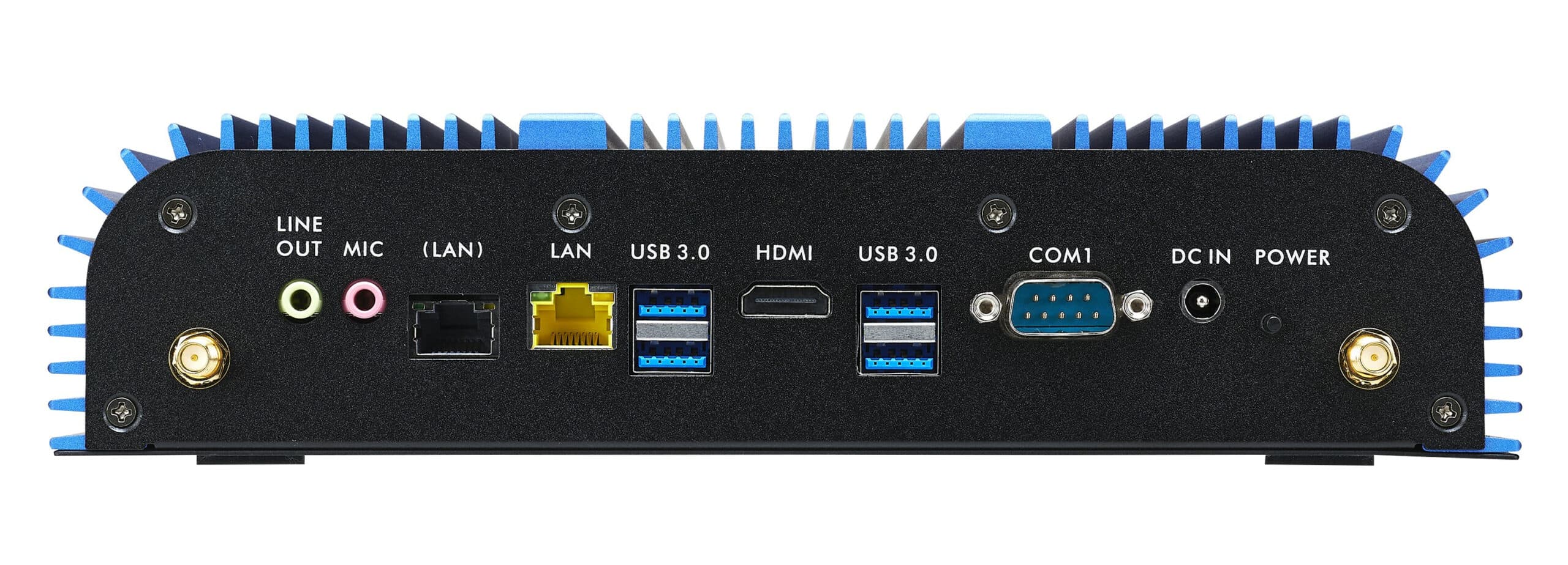 Shuttle BPCAL02-i7 industrieel Box-PC, Core i7-1255U, 2x SO-DIMM, 2x LAN, 1x COM, 1xHDMI, 4x USB, ventilatorloos, 24/7 permanent gebruik Barebone