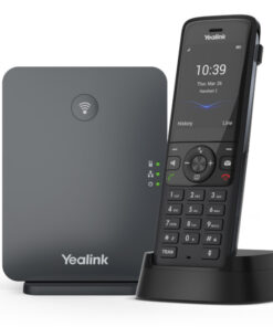 Yealink W78P IP telefoon Zwart TFT