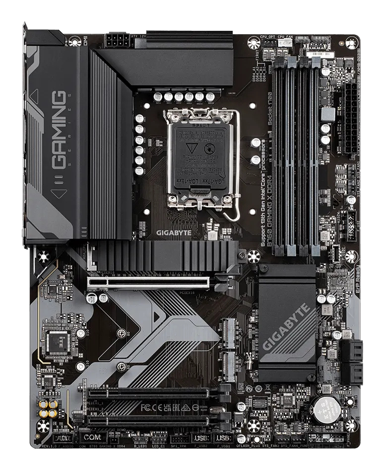 GIGABYTE B760 GAMING X DDR4 moederbord Intel B760 Express LGA 1700 ATX - Afbeelding 2