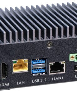 Shuttle Edge PC SPCEL03, Intel Atom x6413E, 1x HDMI, 2x 2.5G LAN, 1x COM, DIO (4x in, 4x out), 3x USB, 2x M.2, 12-24V, ventilatorloos, 24/7, -20...60°C, incl. VESA & DIN-RAIL mount - Afbeelding 5