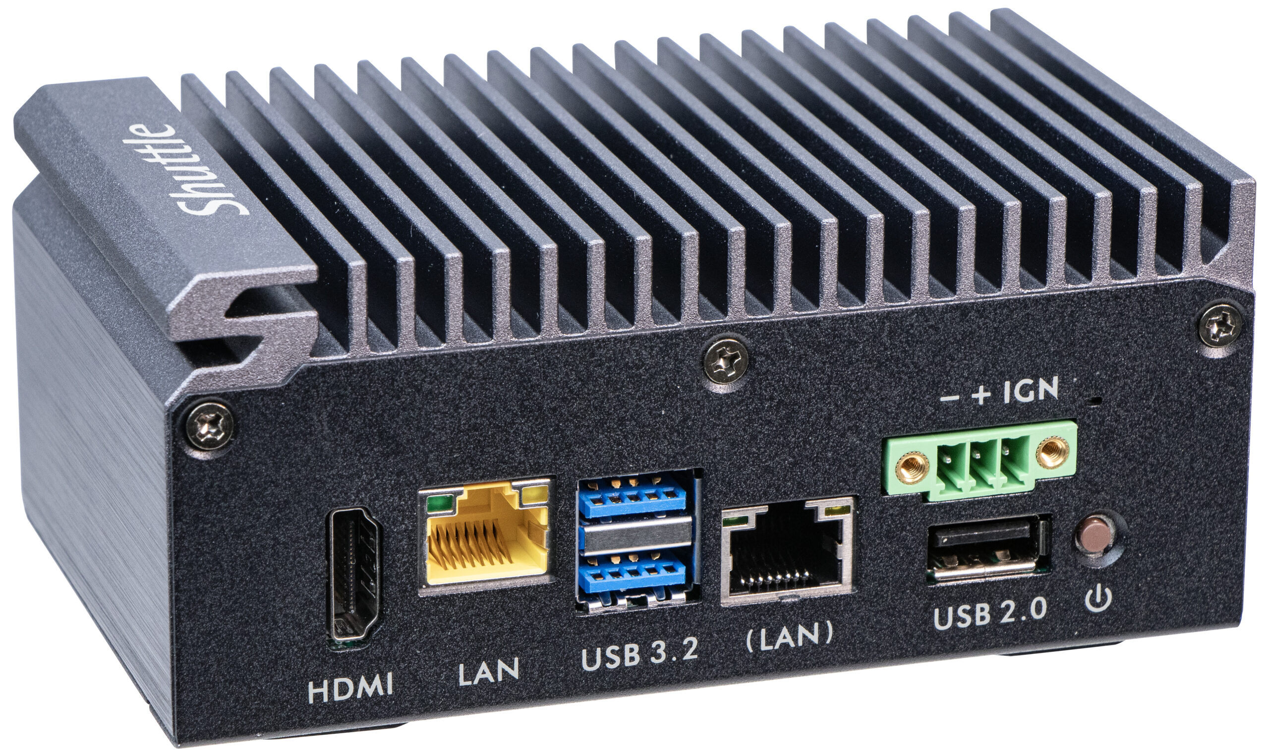 Shuttle KEB-SPCEL03001 SPCEL03 Edge Mini PC Barebone, Intel Atom x6413E SoC, BGA 1493, DDR4, 2x M.2 - Afbeelding 5