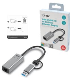 i-tec Metal USB-C/USB-A 2.5Gbps Ethernet Adapter - Afbeelding 4
