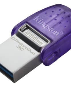 Kingston Technology DataTraveler 256GB microDuo 3C 200 MB/s dubbele USB-A + USB-C