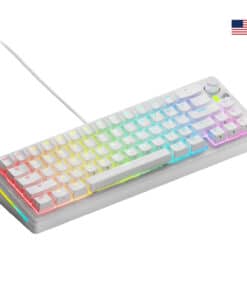 Glorious Gaming GMMK 3 65% Prebuilt toetsenbord Gamen USB QWERTY Amerikaans Engels Wit