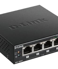 D-Link DGS-1005P/E netwerk-switch Unmanaged Gigabit Ethernet (10/100/1000) Power over Ethernet (PoE) Zwart - Afbeelding 2