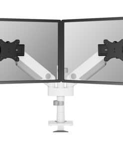 Neomounts DS65S-950WH2 Monitorarm 24-34" - gasveer - Topfix - multi-instelbaar - 180°-stop