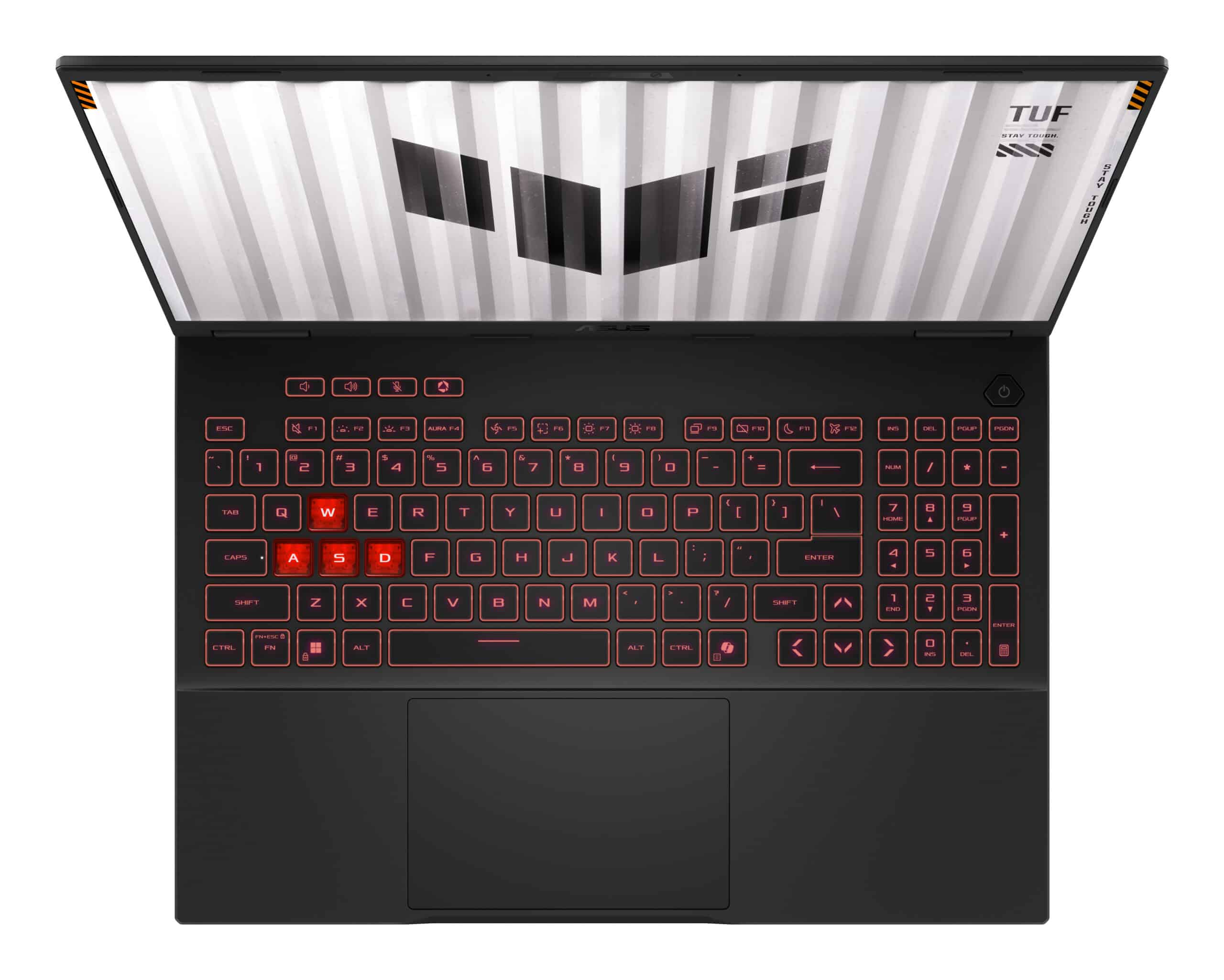 ASUS TUF Gaming A16 FA608UM-RV115W AMD Ryzen™ 7 260 Laptop 40,6 cm (16") WUXGA 16 GB DDR5-SDRAM 512 GB SSD NVIDIA GeForce RTX 5060 Wi-Fi 6E (802.11ax) Windows 11 Home Belgisch Grijs - Afbeelding 4