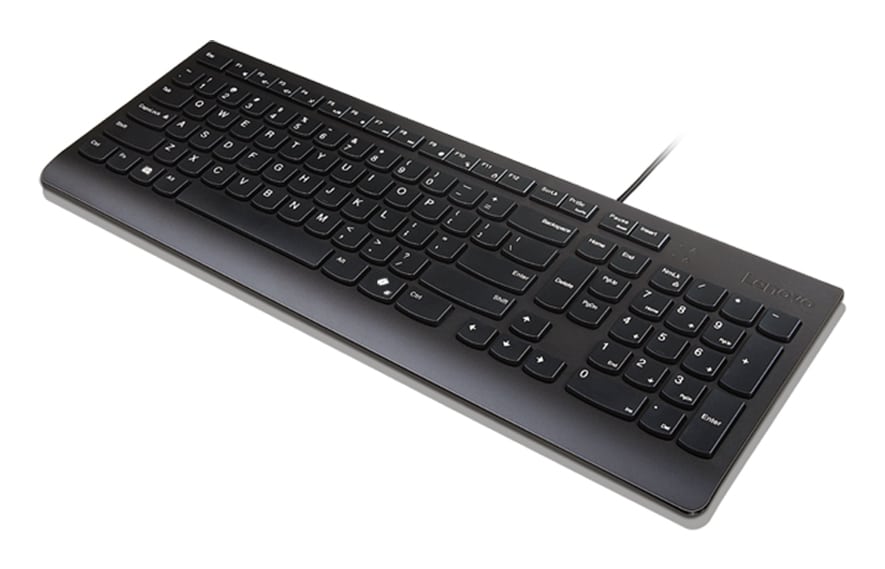 Lenovo 4Y41R64667 toetsenbord Thuis/Werk USB Frans, Duits Zwart - Afbeelding 2