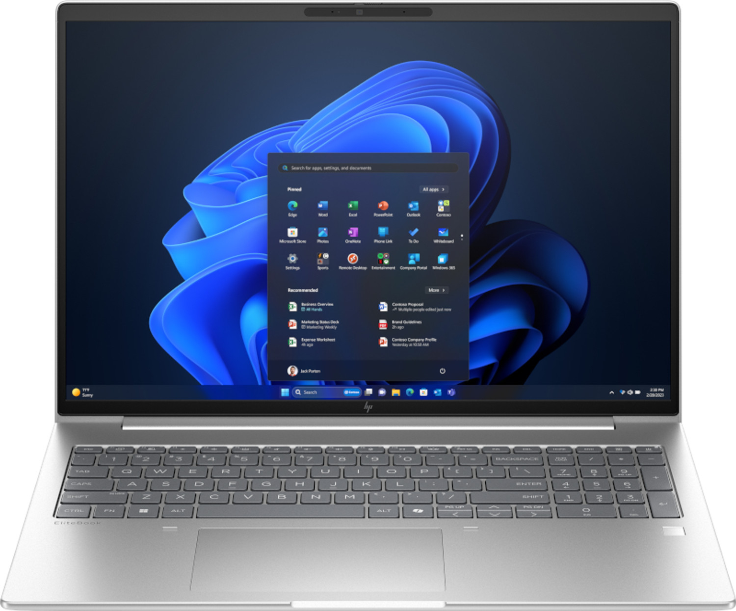 HP EliteBook 6 G1i 16 (AI PC) UMA Ultra5 225U / 16.0 WUXGA UWVA 300 5MP IR 60Hz bnt Panel / 16GB (1x16GB) DDR5 5600 SODIMM Memory / 512GB PCIe / W11p64 / 1 Yr QWERTY
