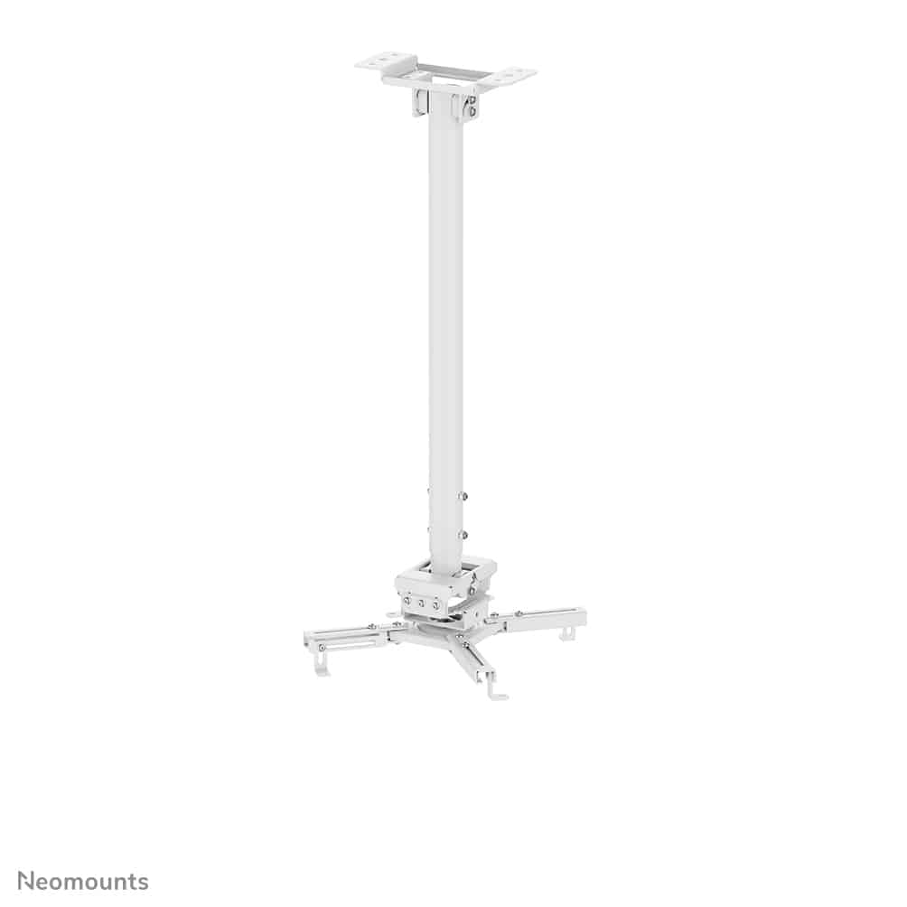 Neomounts CL25-550WH1 Beamer plafondbeugel - h 74,5-114,5 cm - Easy Install - full motion - Afbeelding 2