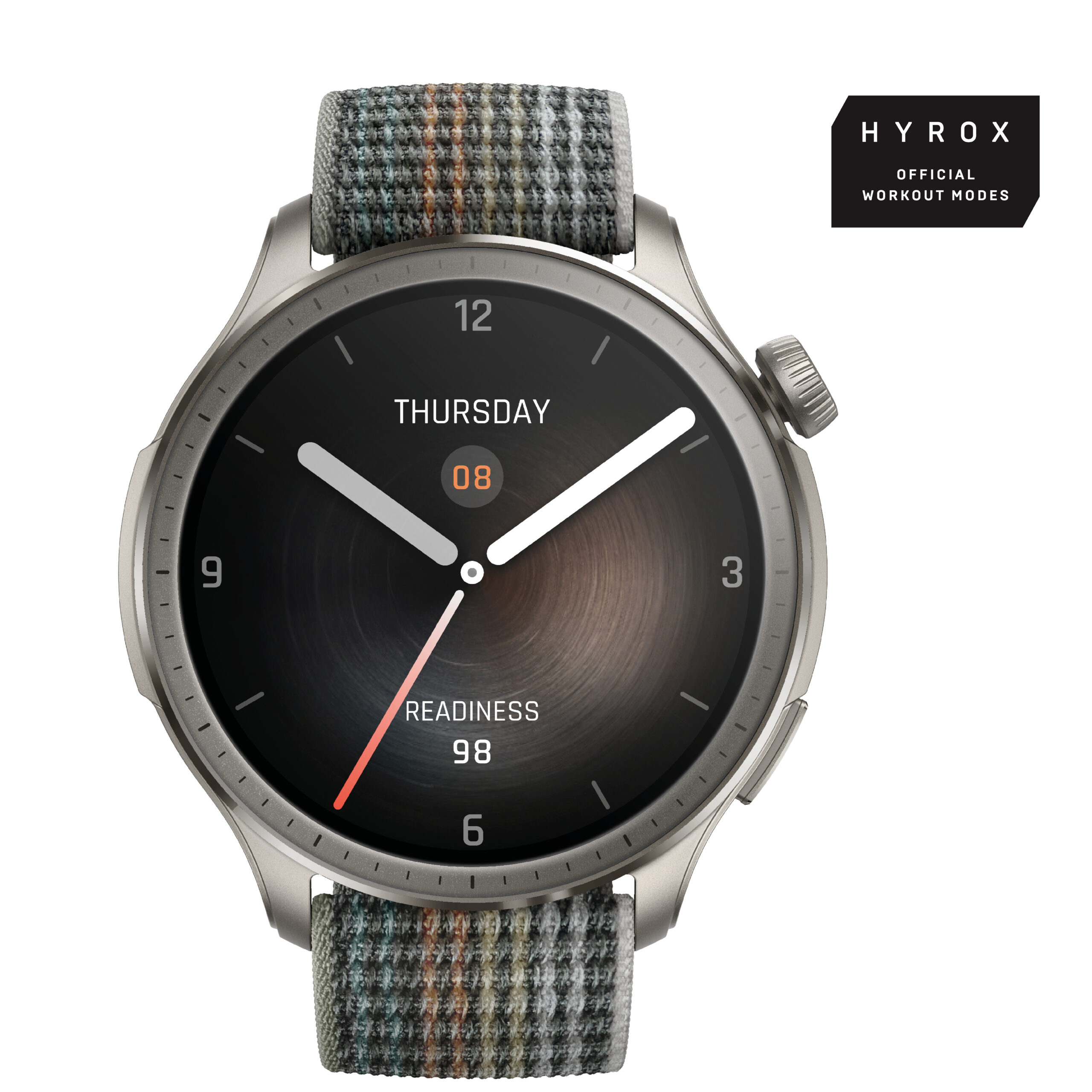 Amazfit Balance 3,81 cm (1.5") AMOLED 46 mm Digitaal 480 x 480 Pixels Touchscreen Grijs Wifi GPS