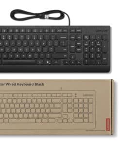 Lenovo 4Y41R64633 toetsenbord Thuis/Werk USB Amerikaans Engels Zwart - Afbeelding 3