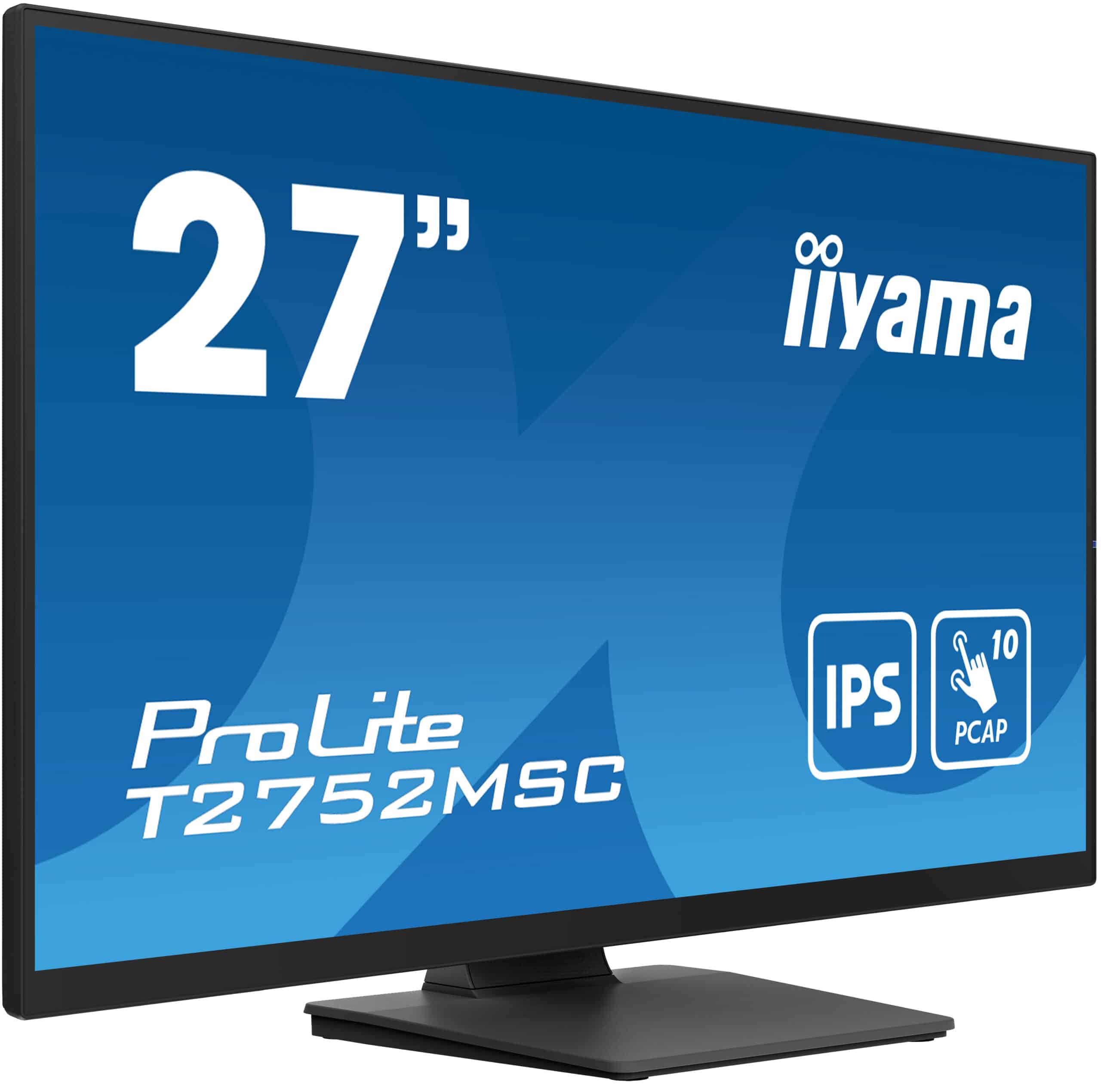 iiyama ProLite T2752MSC-B1 computer monitor 68,6 cm (27") 1920 x 1080 Pixels Full HD LED Touchscreen Zwart - Afbeelding 3