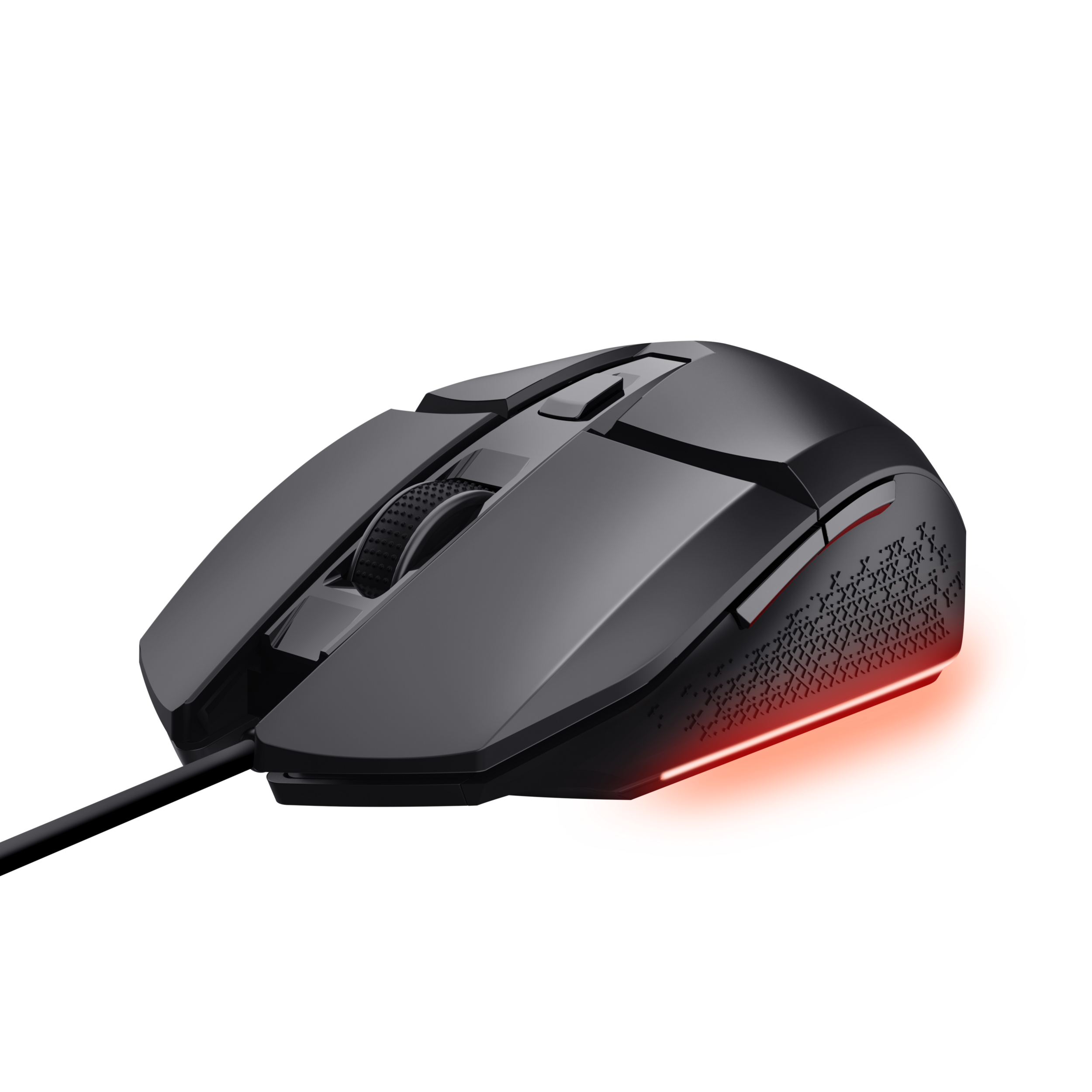 Trust GXT 109 Felox Gaming Muis - Verlichte gamingmuis – 6 programmeerbare knoppen – 6400 DPI – Zwart
