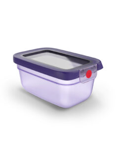 Tefal oneClick N1210610 vershoudbakje rechthoekig paars (0,75L)