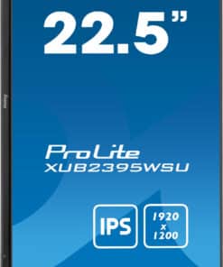 iiyama ProLite XUB2395WSU-B5 computer monitor 57,1 cm (22.5") 1920 x 1200 Pixels WUXGA LED Zwart - Afbeelding 3