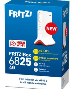 Box FRITZ! 6825 4G International draadloze router Gigabit Ethernet Single-band (2.4 GHz) Wit - Afbeelding 5