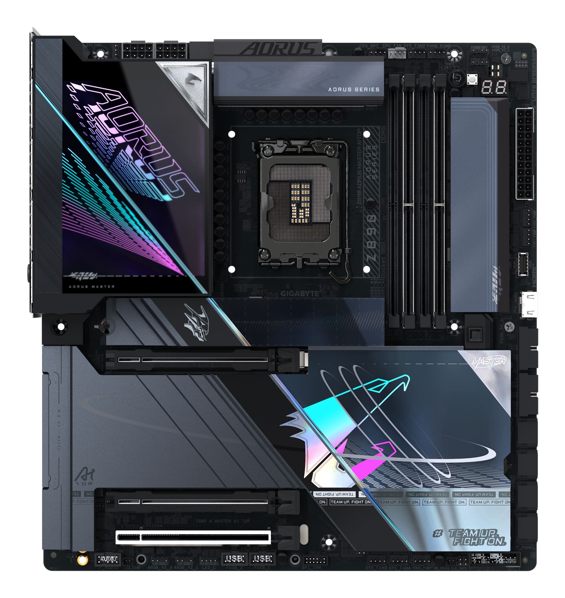 GIGABYTE Z890 AORUS MASTER AI TOP Intel Z890 LGA 1851 (Socket V1) Verlengd ATX - Afbeelding 2