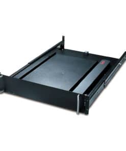 APC 19" draaibare toetsenbordlade, zwart - Afbeelding 3