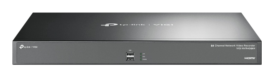 TP-Link VIGI NVR4064H Netwerk Video Recorder (NVR) Zwart