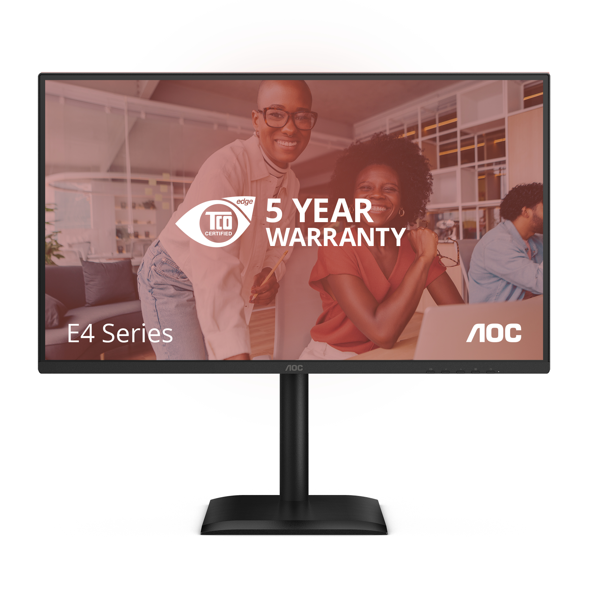 AOC 27E4U computer monitor 68,6 cm (27") 1920 x 1080 Pixels Full HD LED Zwart