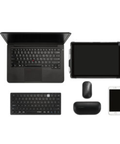 Kensington Multi-Device Dual Wireless Compact Keyboard toetsenbord RF-draadloos + Bluetooth Zwart - Afbeelding 2