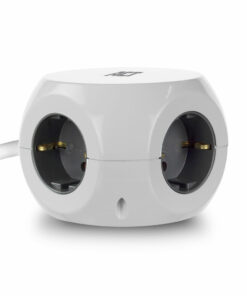 ACT AC2420 power uitbreiding 1,5 m 3 AC-uitgang(en) Binnen Wit - Afbeelding 3