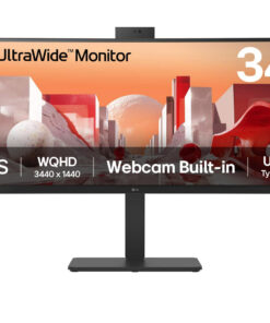 LG 34BA85QE-B computer monitor 86,4 cm (34") 3440 x 1440 Pixels Wide Quad HD LCD Zwart