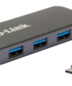 D-Link 5-in-1 USB-C Hub met Gigabit Ethernet/Stroomvoorziening DUB-2334