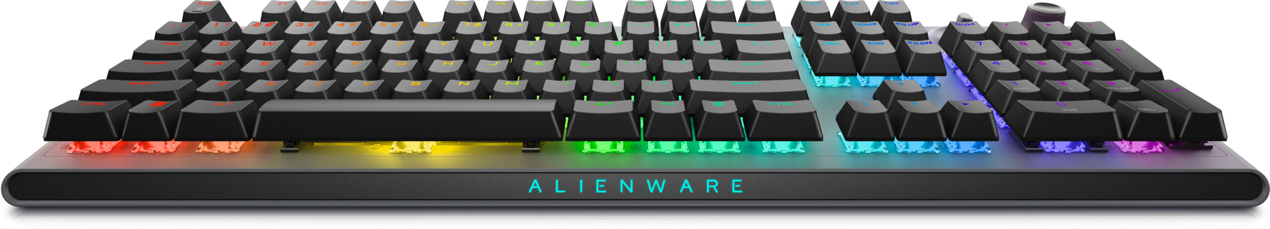 Alienware Tri-Mode AW920K toetsenbord Gamen USB + RF Wireless + Bluetooth Grijs - Afbeelding 2