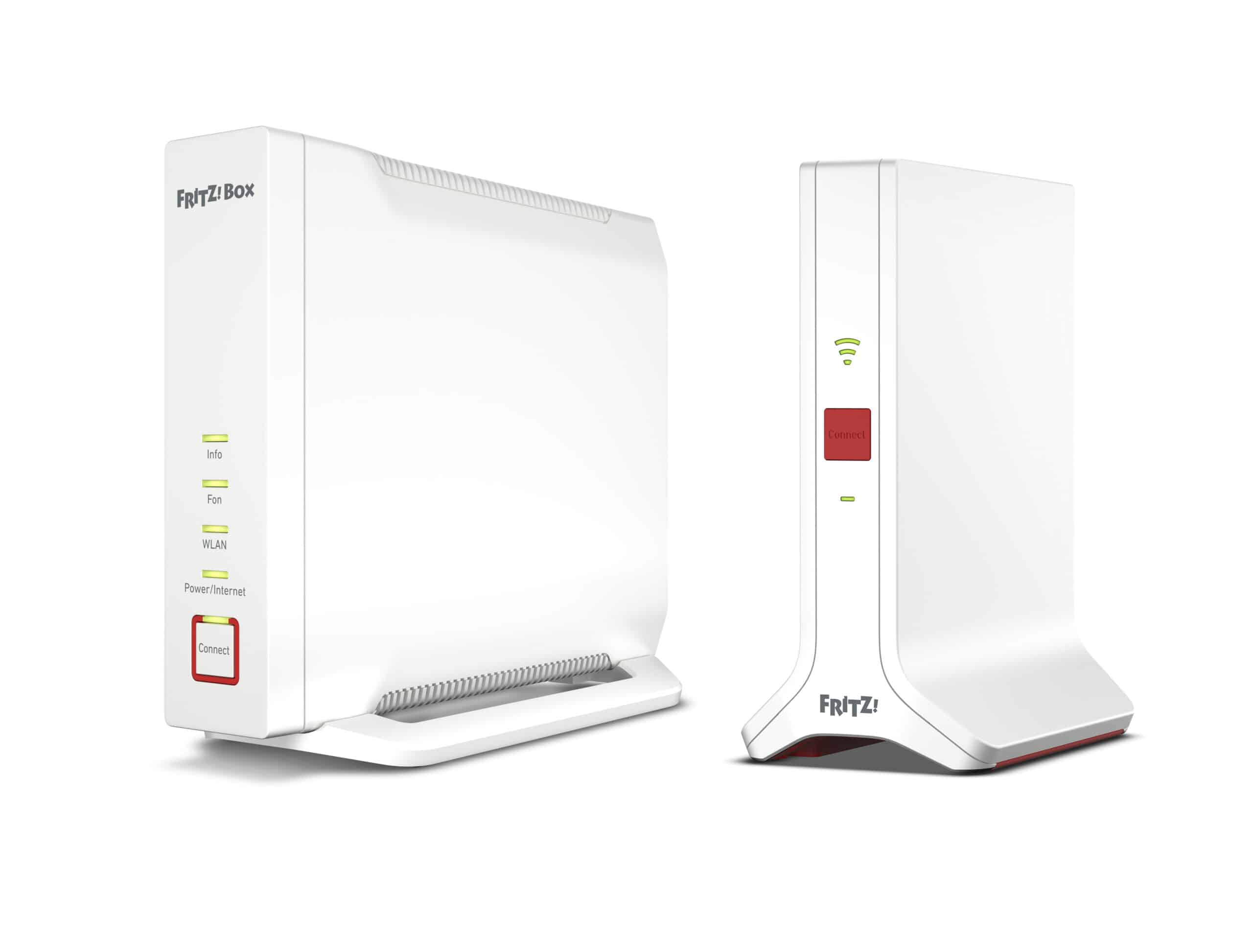 Mesh Set FRITZ! 4060 + 3000 AX INT Tri-band (2.4 GHz / 5 GHz / 5 GHz) Wi-Fi 6 (802.11ax) Wit 4x4
