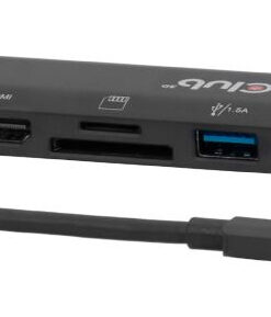 CLUB3D CSV-2553 interface hub USB Type-C 5000 Mbit/s Zwart