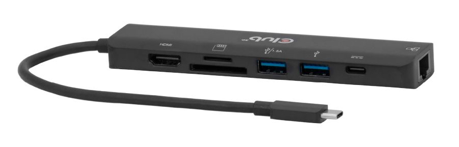 CLUB3D CSV-2553 interface hub USB Type-C 5000 Mbit/s Zwart