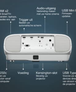 Epson EH-TW7100 4K PRO-UHD-projector, 3000 lumen, scherm van maximaal 500 inch - Afbeelding 3